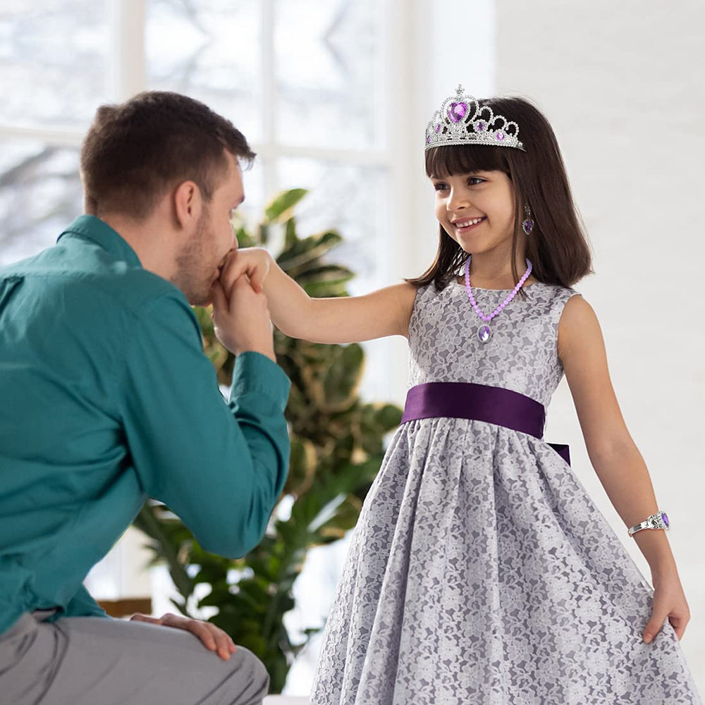 Cocojeci princess necklace lightweight and easy to wear