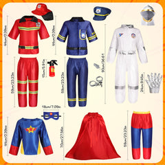 Cocojeci costumes with elastic waistbands for quick, comfortable dressing