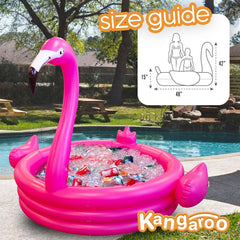 Coconut Float Realistic Flamingo Look makes playtime feel tropical