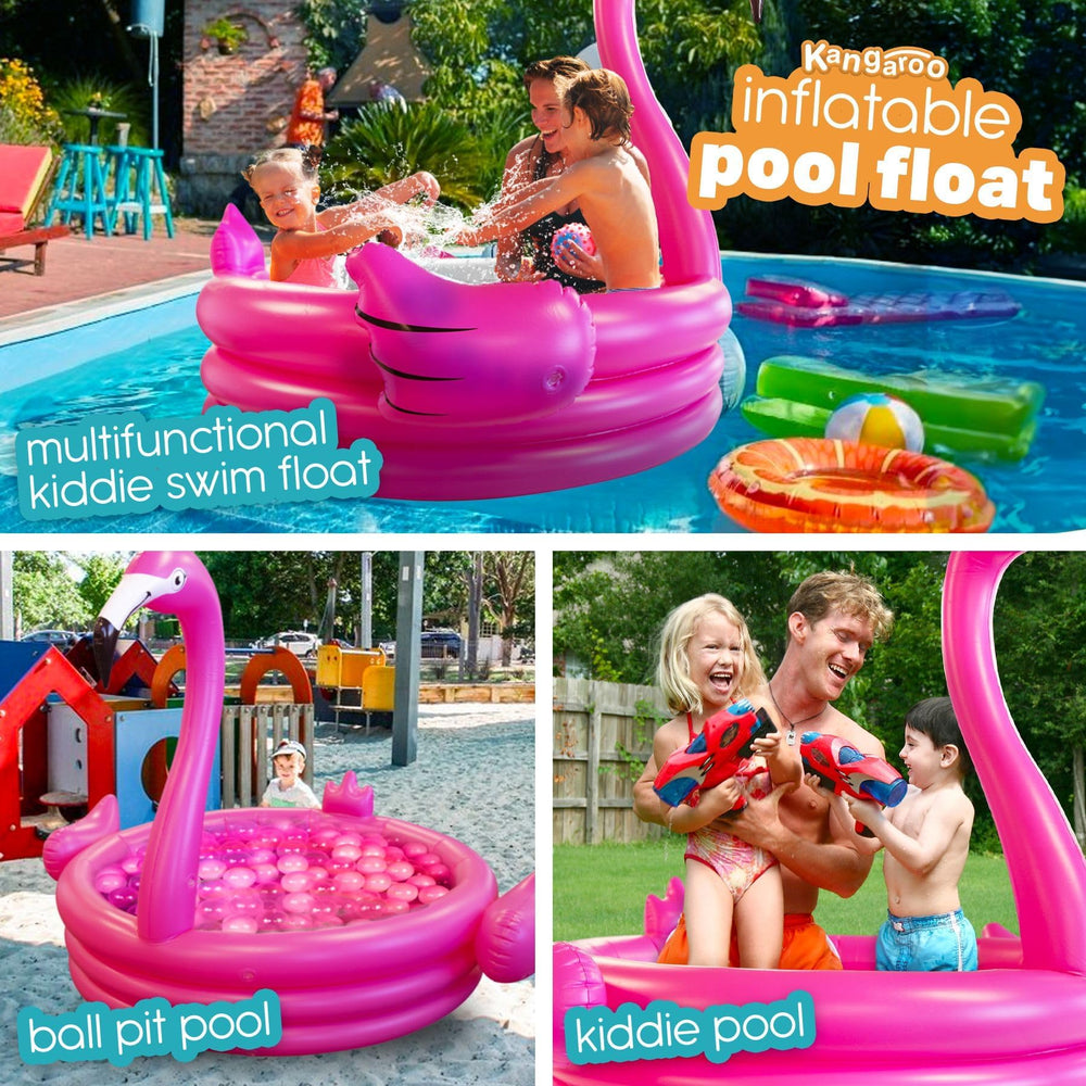 Coconut Float Versatile Kid Pool for backyard, beach, or pool party use