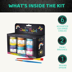 Mix with water for smooth application on sidewalks or chalkboards
