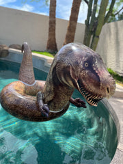 Coconut Float Tyrannosaurus Rex on water for splashy adventures.