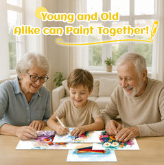 Codonen dementia activity set supports calming focus and family bonding during painting