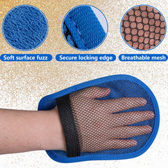 Codree sand remover mitt size 8.5 x 6 inches for easy grip
