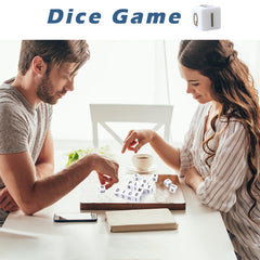 COHHFWPD durable-acrylic-dice close-up emphasizing sturdy, hand-friendly construction.