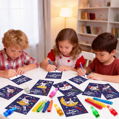 COKOKA space-themed finger lights enhance space party ambiance