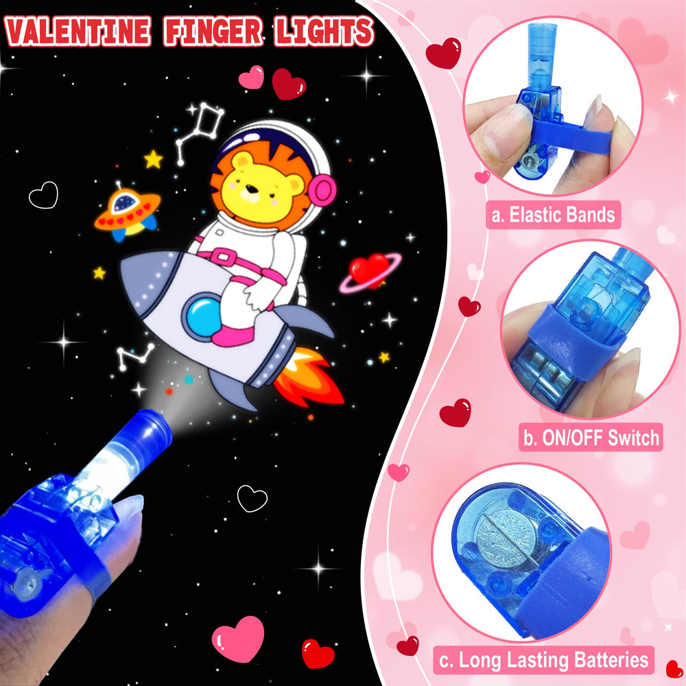COKOKA frog finger light, vibrant astronaut design for classrooms.