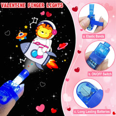 COKOKA frog finger light, vibrant astronaut design for classrooms.