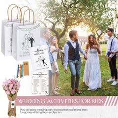 Colarr kids' wedding games enhance guest interaction without disrupting the flow.