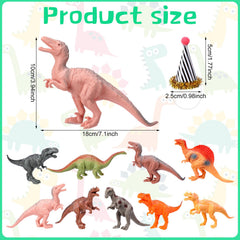 Colingmill cake toppers featuring dinosaur figurines for easy decorating