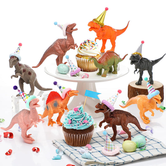 Colingmill dinosaur figurines decorate birthday cakes with a playful theme
