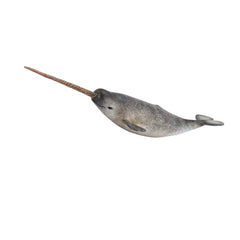 CollectA Narwhal figure front view supports imaginative play and learning