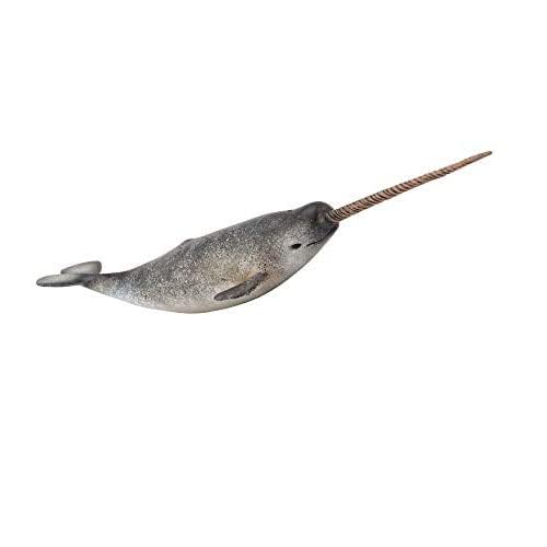 CollectA Narwhal figure tusk-detail offers authentic design for education and display