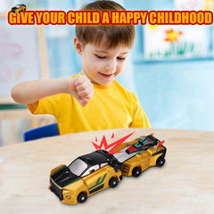 Collision Transforming Dinosaur Car Toy dinosaur mode after crash encourages imaginative play