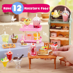 ColoPlay realistic miniature desserts highlight delicate shapes and glossy resin finishes.