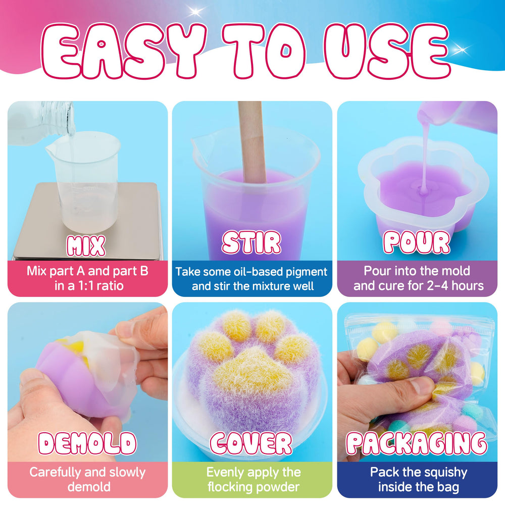 ColoPlay color pastes for vibrant squishy colors and customization