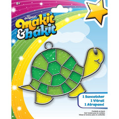Colorbok turtle suncatcher kit for sunlit window decor and crafts using high-grade materials