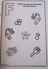Coloring Books Pinkfong Baby Shark Jumbo Book size highlights portable coloring for on-the-go fun.