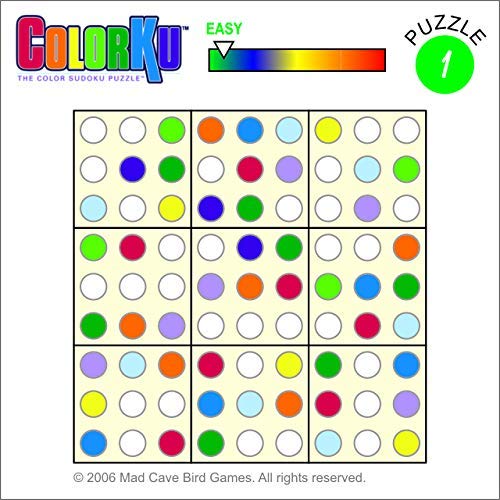 ColorKu game in its sturdy box, ready for unboxing and family play sessions