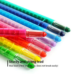 Colors-in-Motion mess-free coloring makes cleanup quicker after activities
