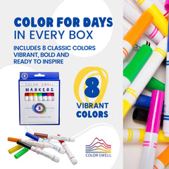 Color Swell bulk marker value pack provides affordable classroom supplies.