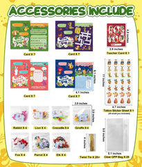 Colplay valentines classroom cards with four designs for exchanges