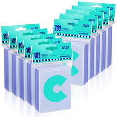 COLQU 1000ct clear card sleeves with standard 66x91mm size for safe handling.