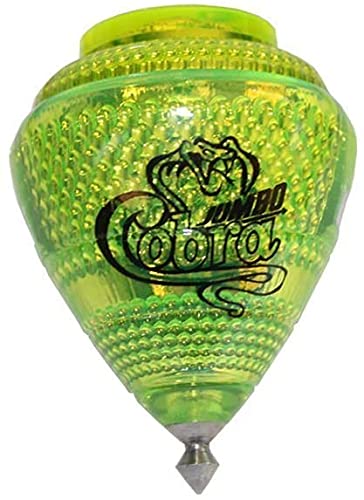 Cometa metal-tip trompo top delivers smoother spins.