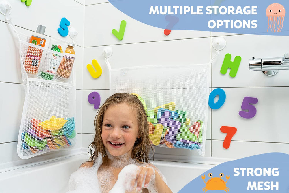 Comfylife durable mesh bag dries toys quickly after bath