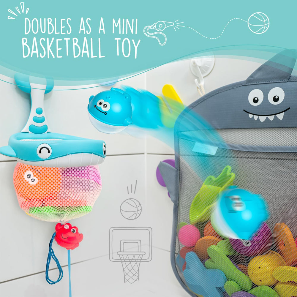 Comfylife foam letters and numbers float, promoting learning through water play.