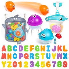 Comfylife tub mounted organizer keeps bath toys organized and within reach.