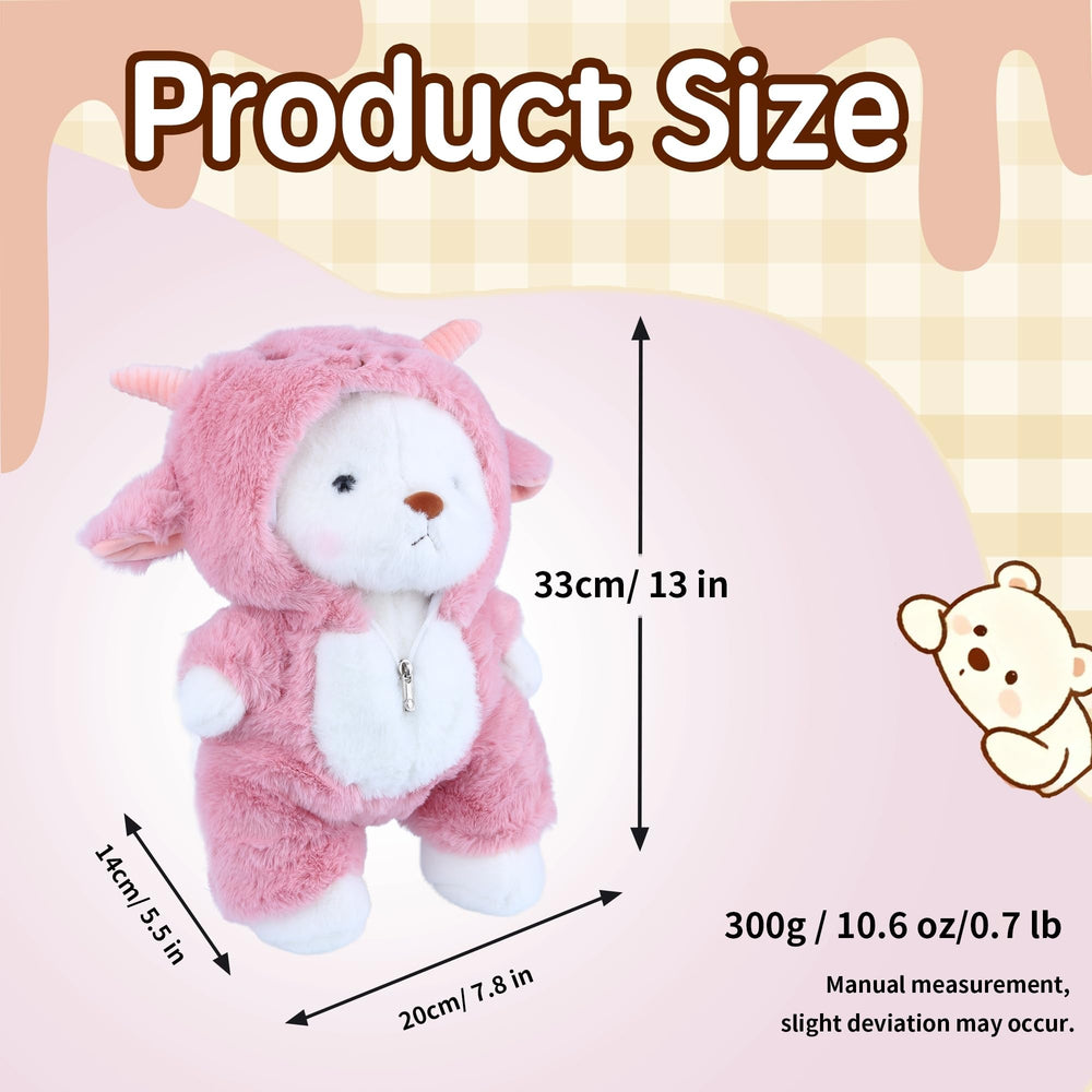 Collectible and interactive Comnonage plush for display and dressing