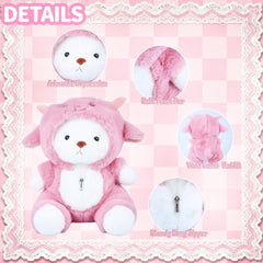Versatile desk or shelf decor with Comnonage plush charm