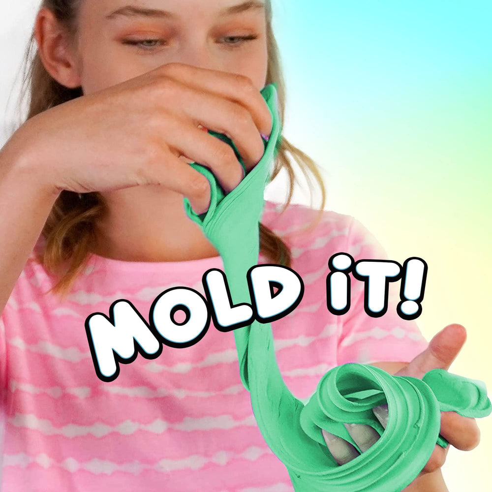 Compound Kings mint chocolate chip fragrance slime—vivid scent enhances imaginative pretend play.