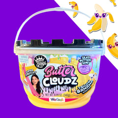 Compound Kings resealable slime container keeps slime ready-to-use and mess-free