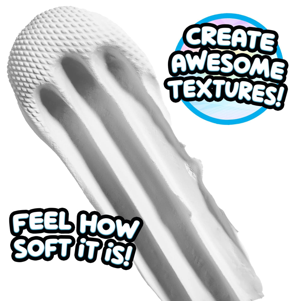 COMPOUND KINGS Stretchy slime inviting kids to explore and mold.