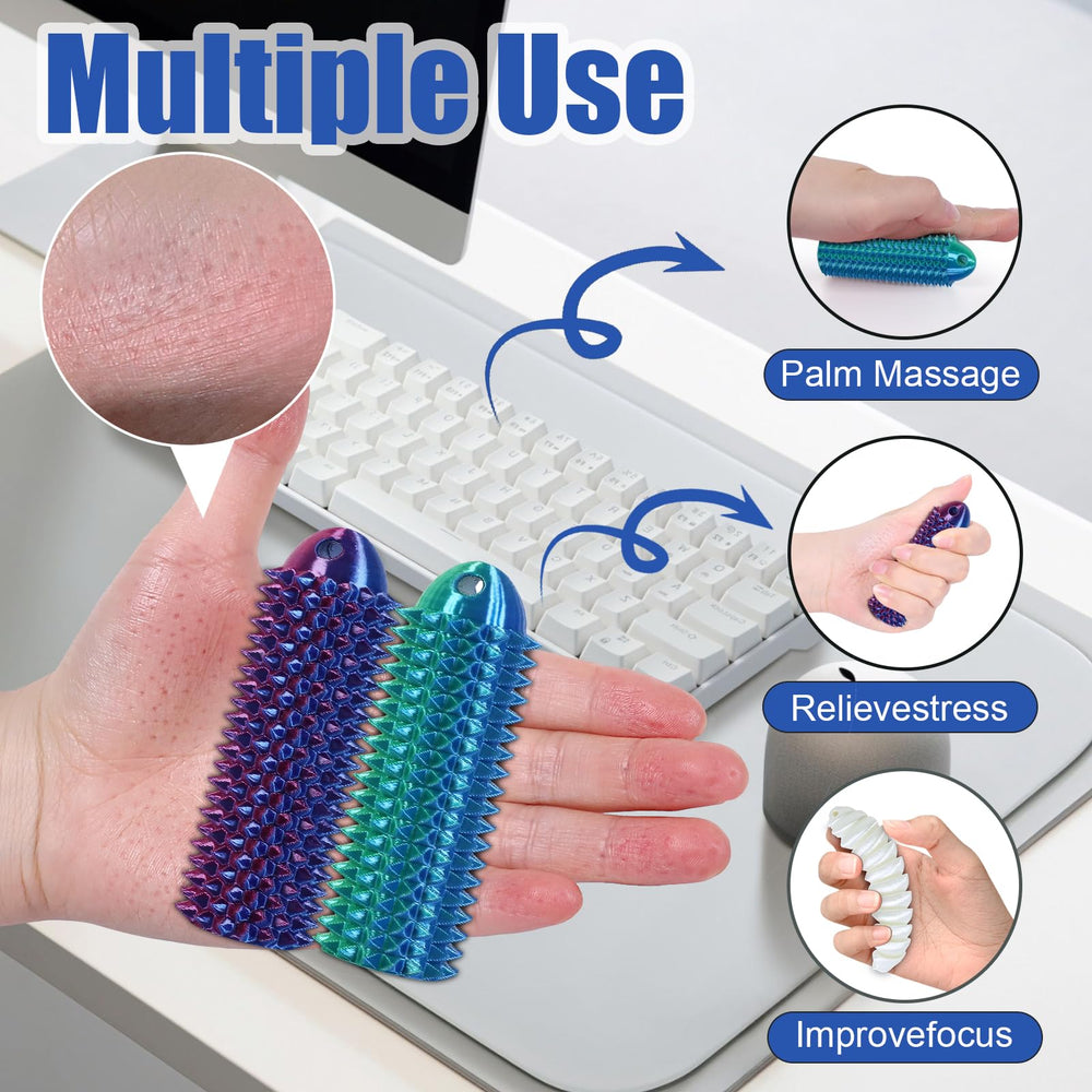 comwish Little Ouchies Pain Fidget in hand, portable stim tool for daily use.