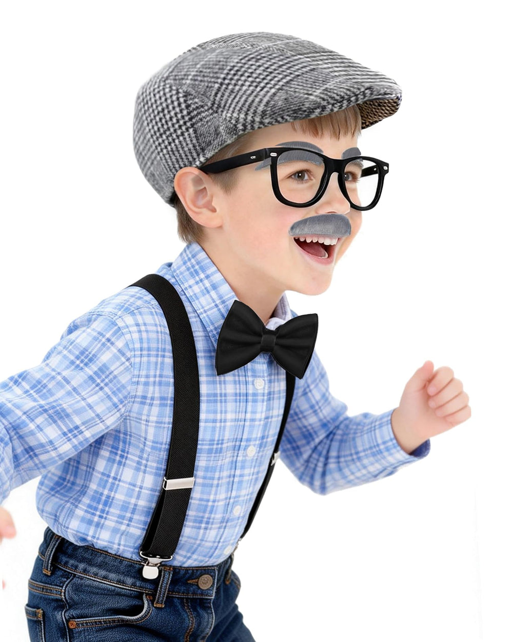 CONNICS Kids 100th Day Eyebrows add instant character for quick 100th day costumes.