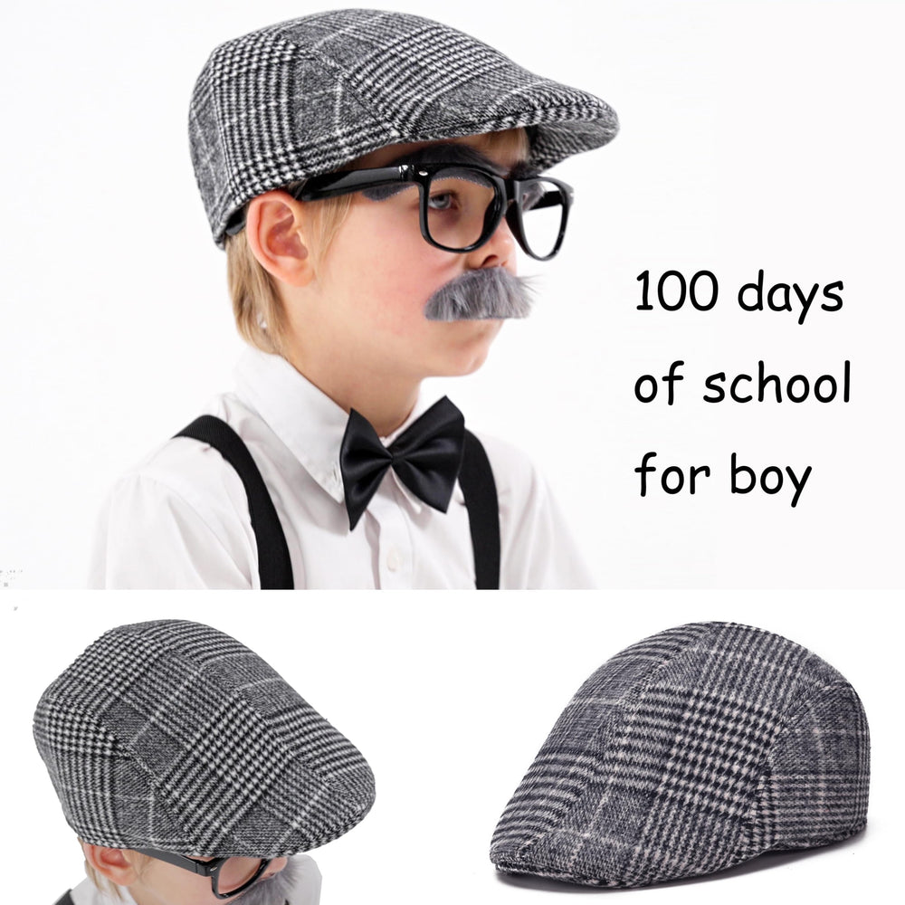 CONNICS Kids Old-Man Mustache completes a playful 100-year look for photos.