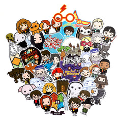 CON*QUEST journals cover art showing Harry Potter chibi stickers for gadgets.