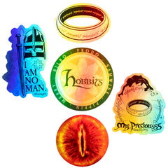 Conquest Journals LoTR holograms add a shimmering touch to select items.