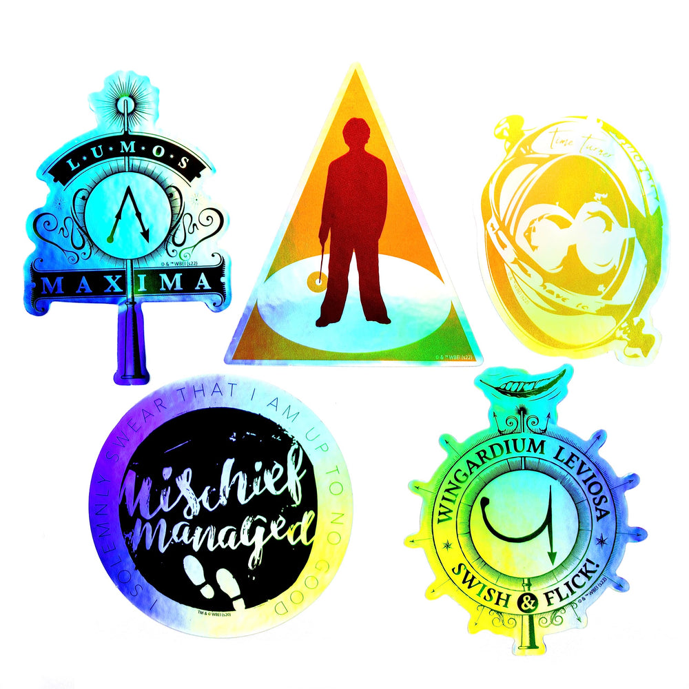 CON*QUEST Borgin & Burkes sign hologram sticker for gear customization