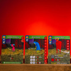 Contention Games Slay The Spire board game artwork captures fantasy atmosphere.