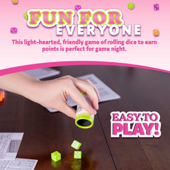 Continuum Games Bunco dice cups for quick, fun rounds and easy passing.