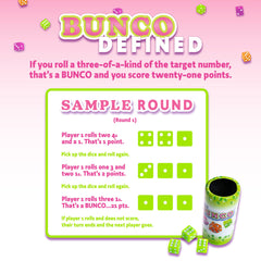 Continuum Games Bunco silver bell adds a satisfying chime during scoring.