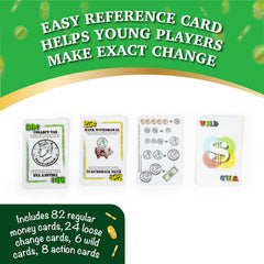 Continuum Games Exact Change Card Game classroom setup supports teacher-led activities