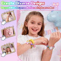 Coobest 1200+ colorful rubber bands enable endless personalized jewelry.