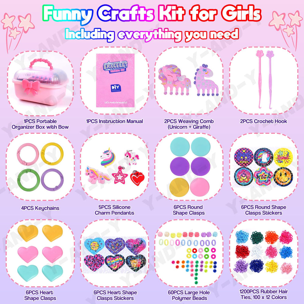Coobest bracelet kit supports fine motor skills and focus.