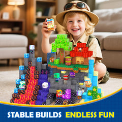 Coodoo ABS durable blocks closeup showcases sturdy construction