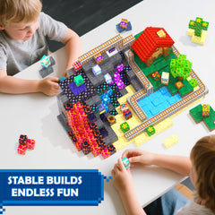 Coodoo glowing portal build highlights imaginative world-building and magnet play